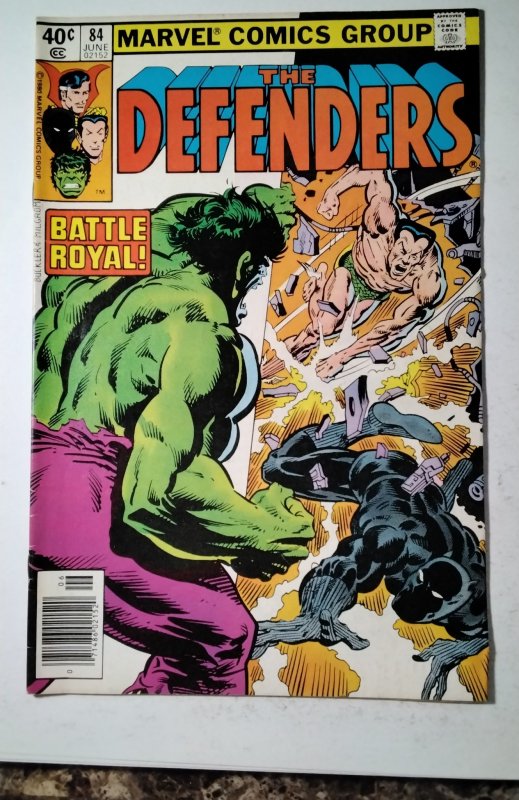 The Defenders #84 (1980) Marvel Comic Book J757