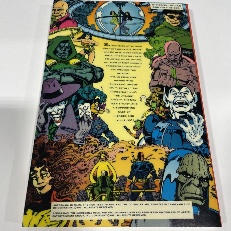 Crossover Classics Marvel DC Collection TPB Near Mint NM 1991