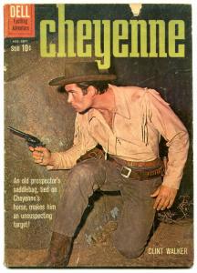 Cheyenne #17 1960 -Dell Western Clint Walker VG-