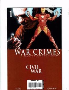 5 Civil War Marvel Comic Book One Shots # 1 Return Crimes Initiative Damage BF4