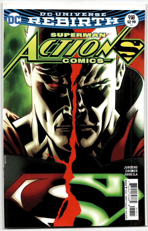 Action Comics #958 Variant Cover (2016) Superman
