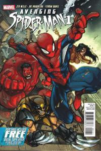 Avenging Spider-Man #1, NM + (Stock photo)