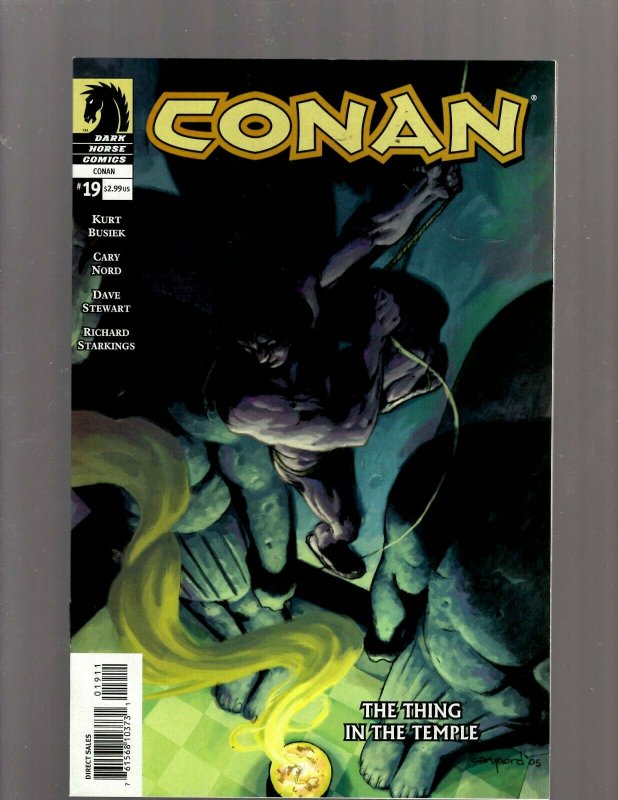 Lot Of 10 Conan Dark Horse Comic Books # 12 13 14 15 16 17 18 19 20 21 J399