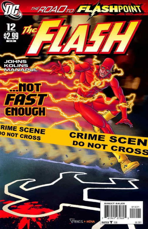 Flash, The (3rd Series) #12A VF/NM; DC | save on shipping - details inside