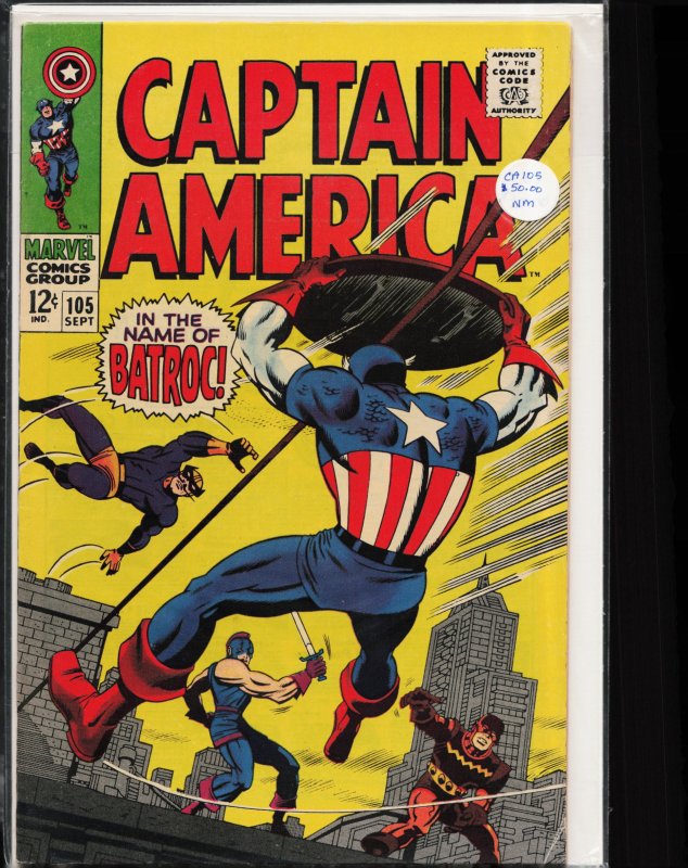 Captain America #105 (1968) Captain America