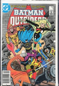 Batman and the Outsiders #7 (1984) Batman and the Outsiders
