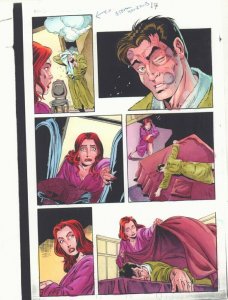 Spectacular Spider-Man #? p.17 Color Guide Art - MJ - by John Kalisz