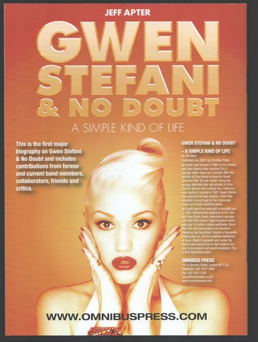 Tragic Kingdom 2012 Gwen Stefani Cover And Interview Loaded With Color Photos And Comic Books