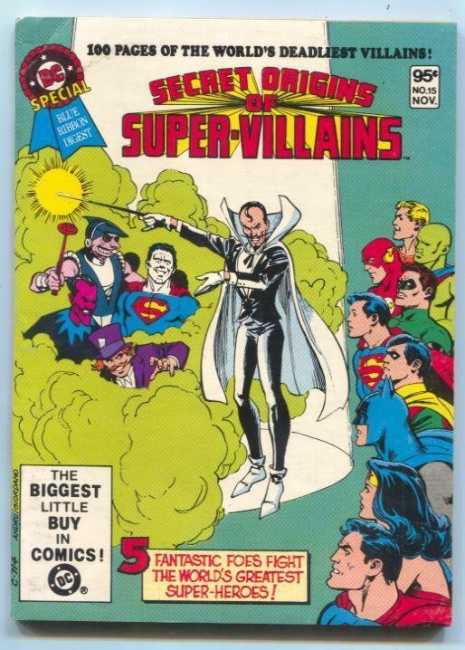 DC Special Blue Ribbon Digest #15 1981-SECRET ORIGINS OF SUPER-VILLAINS