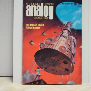 Analog Science Fiction Science Fact Magazine November 1974 VF