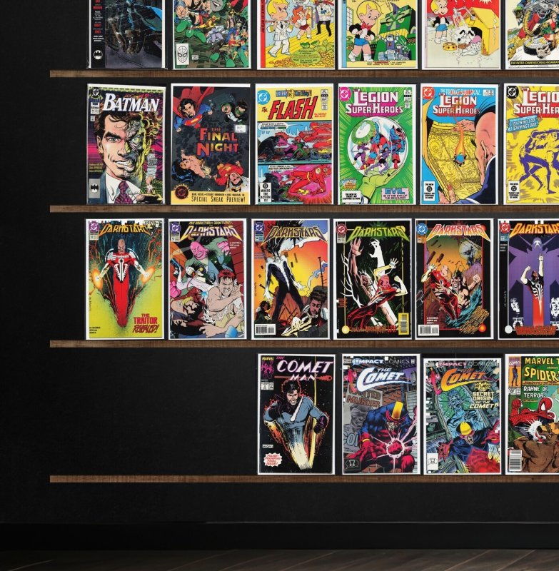 Huge Lot 150+ Comics with The Shadow, Darkstars, Detective Comics & More!