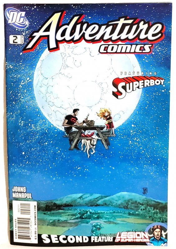 Adventure Comics #2 Superboy Geoff Johns Francis Manapul (DC 2009)