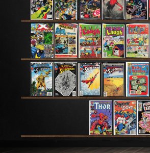 Huge Lot 130+ Comics with The Shadow, Ka Zar The Savage, Superman & More!