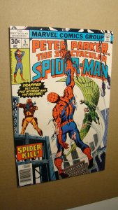 SPECTACULAR SPIDER-MAN 5 *NM 9.4* 1ST APPEARANCE HITMAN JS65