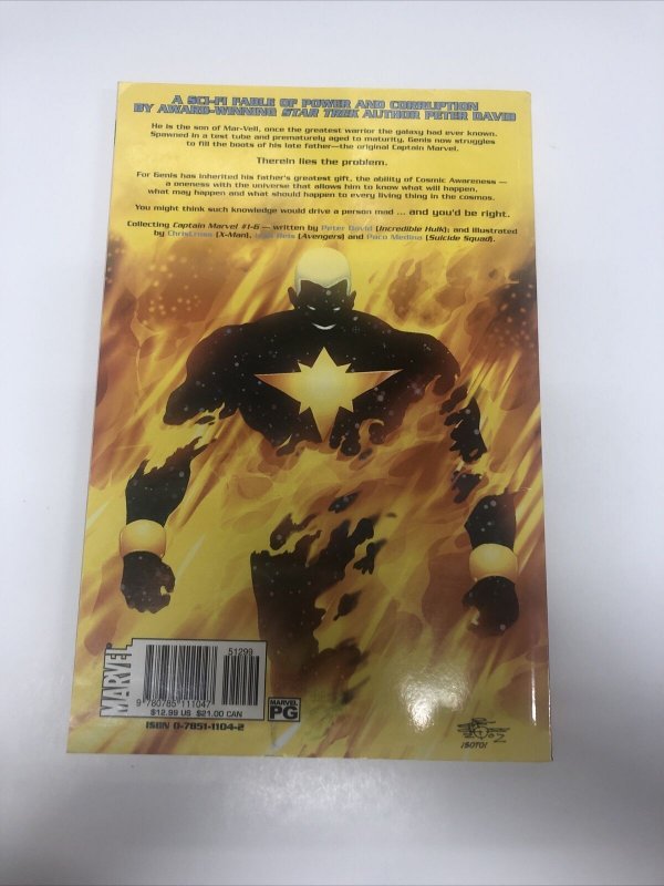 Captain Marvel Nothing to Lose  by David Peter (2003) TPB Vol #1 Peter David