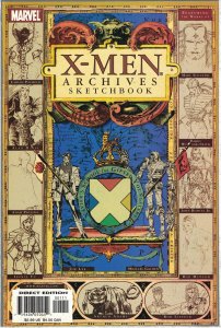 X-Men Archives (2000) - Complete Set of 5 Books w/Sketchbook