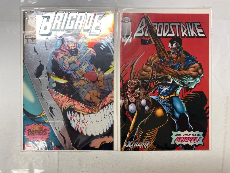 5 IMAGE comic books Brigade BloodStrike #2 8 25 Samuree 13 KM41