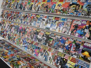 Huge Lot of 160+ Comics W/ G.I. Joe only!! Avg VF Condition!