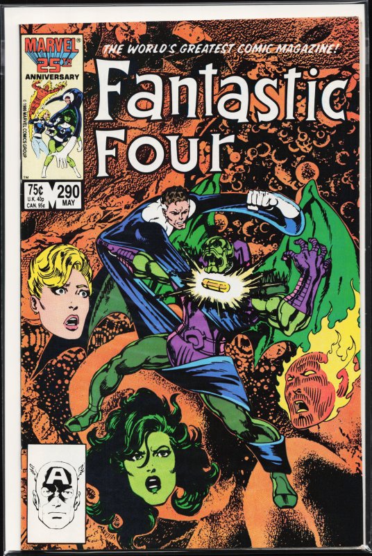 Fantastic Four #290 (1986) Fantastic Four