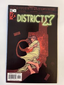 District X #6 - VF+ (2004)