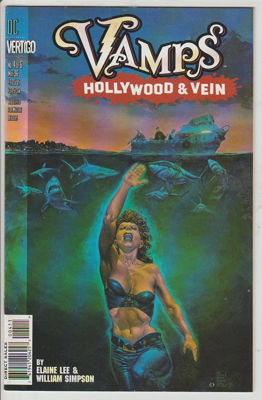 VAMPS #4 - HOLLYWOOD & VEIN - DC VERTIGO - BAGGED & BOARDED