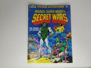 Seret Wars Sticker Book Adventures  Marvel Super Heroes unused Puzzle 