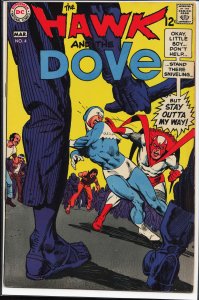 The Hawk and The Dove #4 (1969) The Hawk and the Dove
