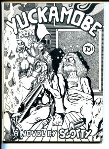 Yuckamobe 1971-Robert Scotellaro-novel in comic book format-rare-VF