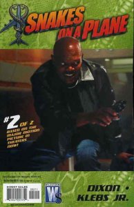Snakes On A Plane #2B VF/NM; WildStorm | Samuel L. Jackson photo variant - we co 