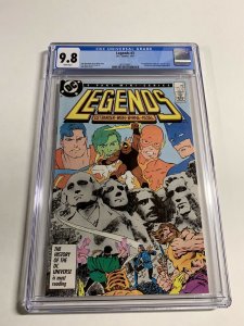 Legends 3 Cgc 9.8 White Pages Dc Comics 1st Suicide Squad