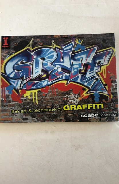 The art and technique of Graffiti Interesting art book