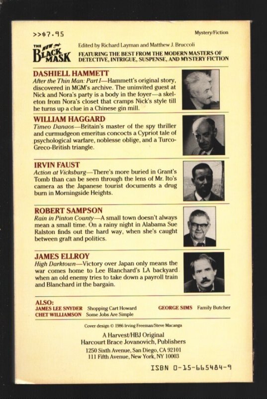 New Black Mask #5 1986-Hardboiled pulp thrills in the Black Mask tradition-Dashi