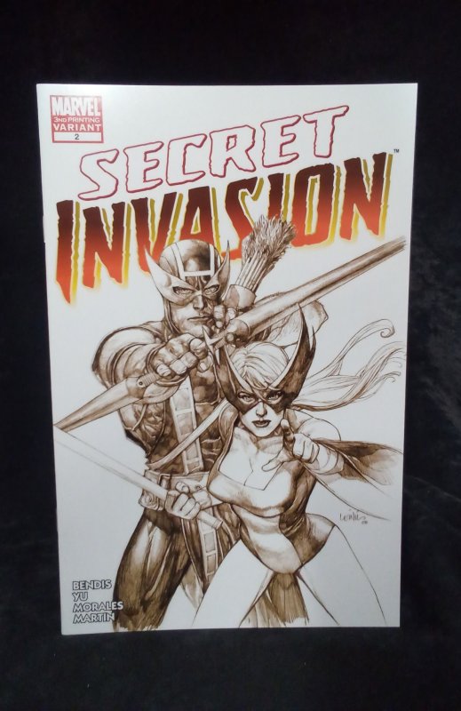 Secret Invasion #2 Third Print Cover (2008)