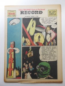 The Spirit #97 (1942) Newsprint Comic Insert Rare!