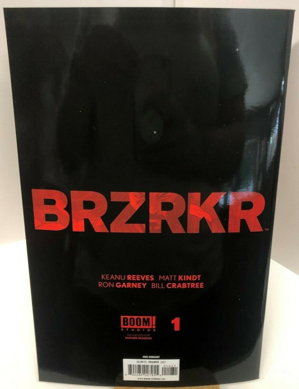 BOOM STUDIOS BRZRKR #1 GRAMPA VARIANT FOIL EDITION 