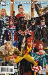 Justice Society of America (2nd Series) #26A VF/NM ; DC | Geoff Johns Alex Ross