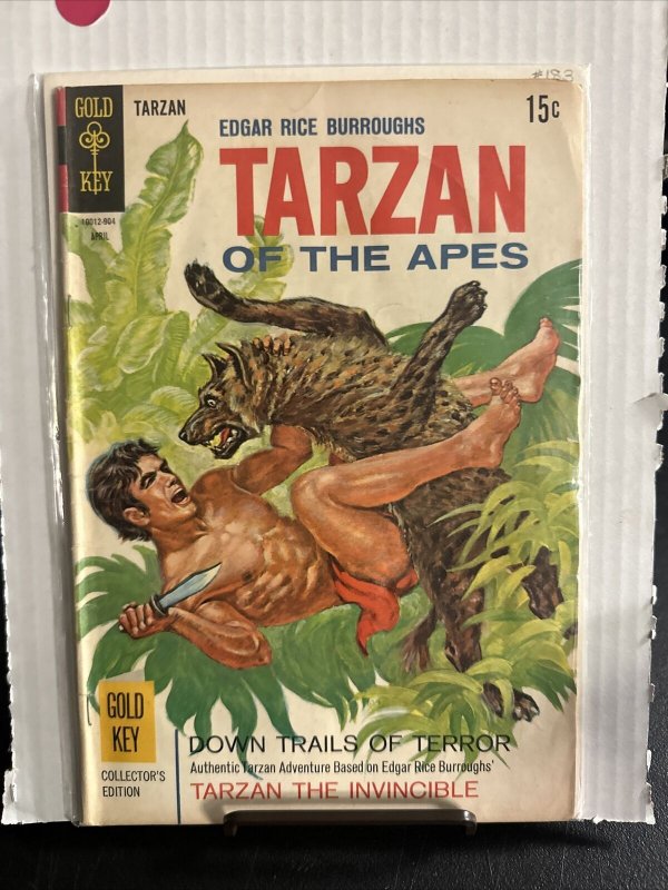 1969   GOLD KEY  TARZAN COMIC BOOKS/BOOK NUMBER 183