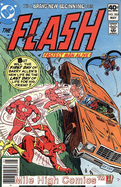 FLASH  (1959 Series)  (DC) #285 NEWSSTAND Fine Comics Book