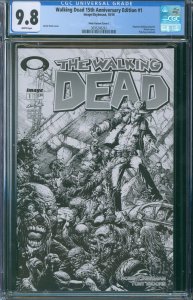 Walking Dead 15th Anniversary Edition #1 CGC 9.8 - Finch Variant Cover C