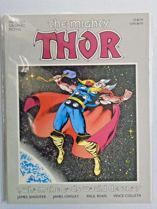 Thor I, Whom the Gods Would Destroy #1 A GN Graphic Novel 8.5 VF+ (1987)