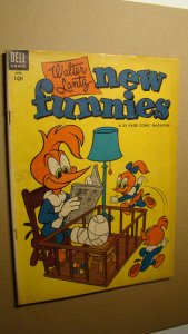 NEW FUNNIES 206 *SOLID* WOODY WOODPECKER DELL COMICS 1954 WALTER LANTZ