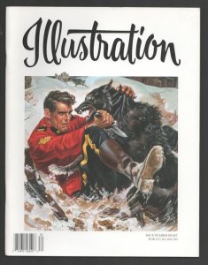 Illustration #8 10/2003--KIng of The Royal Mounted  cover by William George-P...