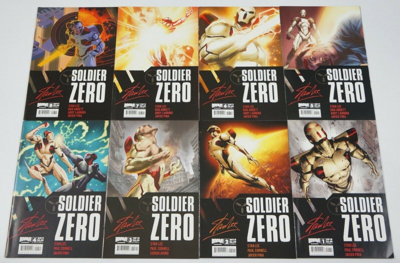 Stan Lee's Soldier Zero #1-12 VF/NM complete series - abnett lanning - all A set 