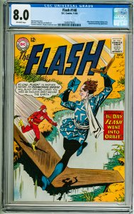 The Flash #148 (1964) CGC 8.0! OW Pages!