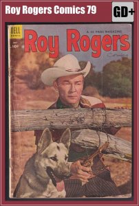 Roy Rogers Comics 79 (1954) GD+ Golden Age Dell