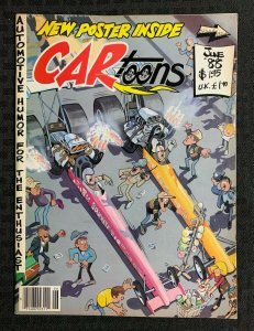 1988 June CARtoons Magazine FN 6.0 w/ Poster / Fisherman Collection