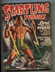 Startling Stories--Sep 1941--LORD OF THE STORM--Sci-Fi--Pulp Magazine