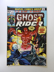 Ghost Rider #2 Regular Edition (1973) FN- condition rusty staple