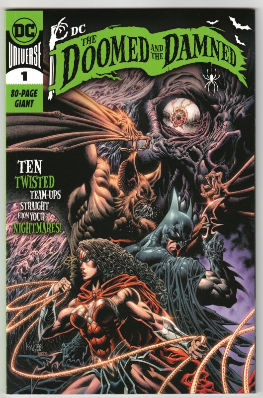 The Doomed and The Damned #1 Kyle Hotz Cover | Batman (DC, 2020) NM ITC429