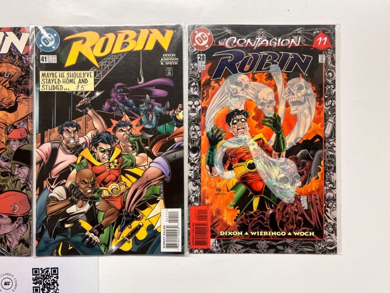 4 Robin DC Comic Books # 28 41 47 86 Batman Superman Wonder Woman Flash 78 JS43